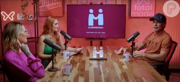 Túlio Maravilha participa do podcast 'Acompanhadas' e fala sobre sua vida sexual