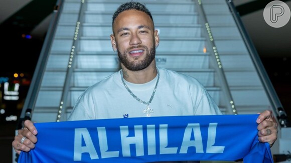 Neymar desembarcou na Arábia Saudita para ser apresentado no Al-Hilal