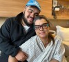 Preta Gil, com câncer no intestino, passou por cirurgia em 16 de agosto de 2023. Na foto, cantora aparece com o filho, Francisco Gil