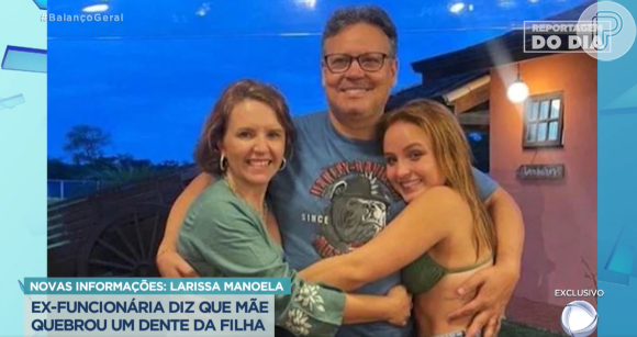 Pais de Larissa Manoela foram expostos no 'Balanço Geral' por ex-funcionária