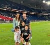 Antonela Roccuzzo e Messi têm três filhos.