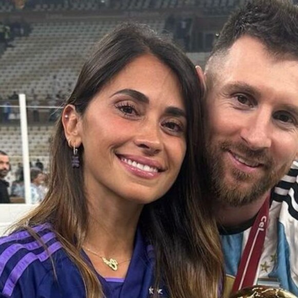 Antonela Roccuzzo e Lionel Messi se conhecem desde que tinham 9 anos