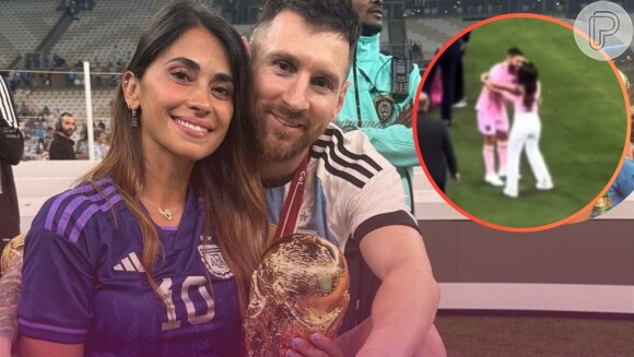 Antonela Roccuzzo é esposa de Messi e sem querer entrou em uma saia justa com um companheiro do marido