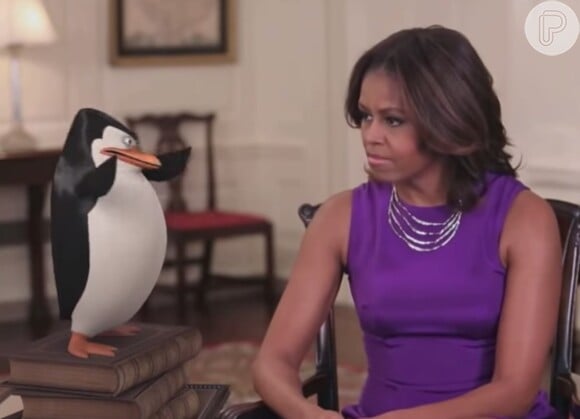 Michelle Obama ouve reclamação do Capitão, que diz que as boas missões só são dadas às focas