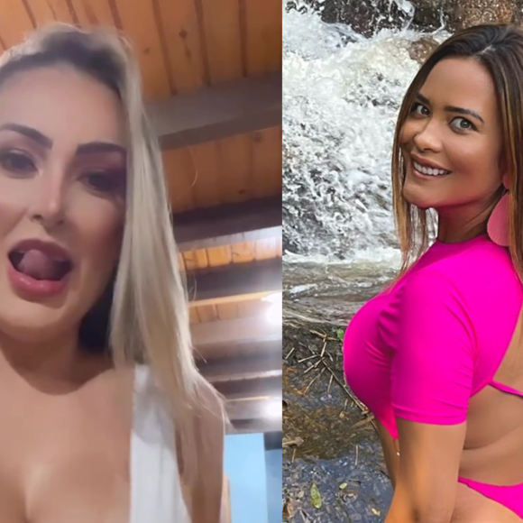 Geisy Arruda topa gravar conteúdo erótico com Andressa Urach, mas impõe séria condição: 'Tem que ter limite'