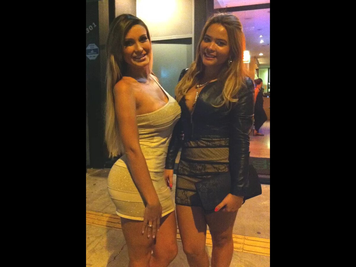 Foto: Geisy Arruda e Andressa Urach em 2013 - Purepeople