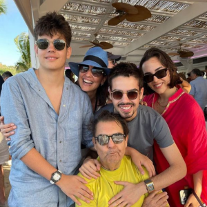 Família de Faustão se reuniu e passou muita fé para o apresentador superar todos os obstáculos