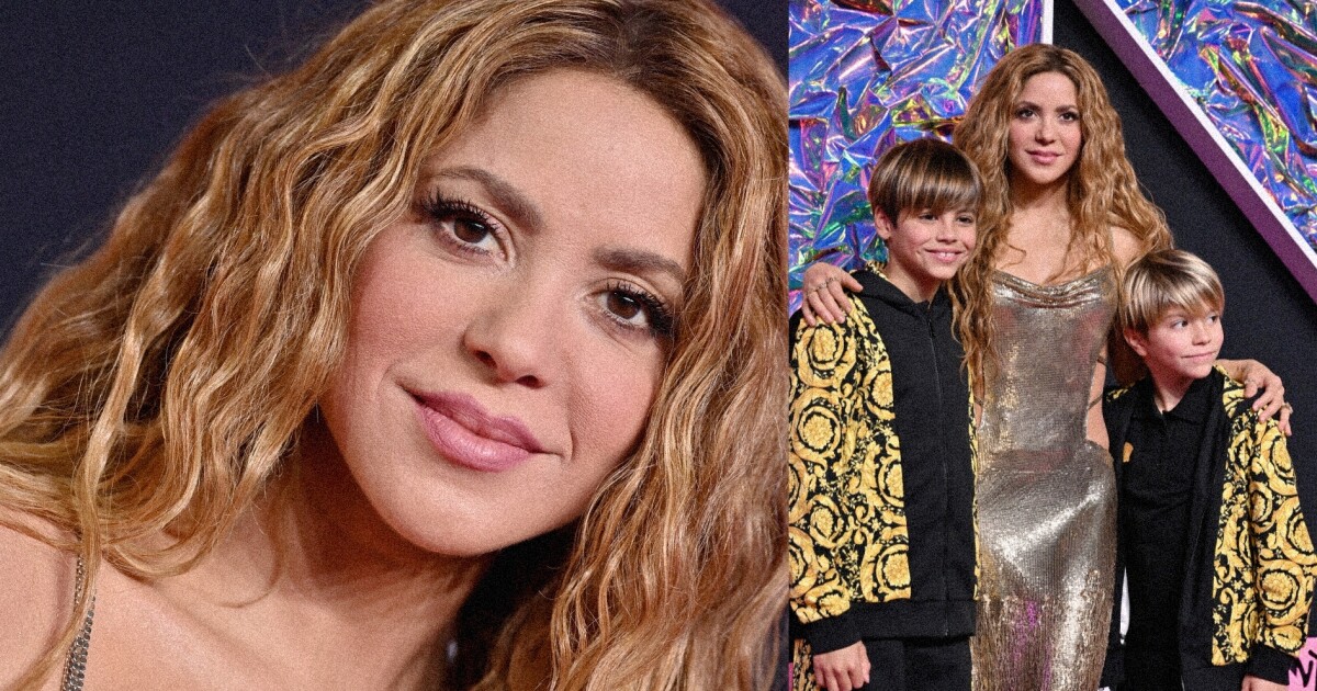 Chora não, Piqué! Filhos de Shakira, Sasha e Milan esbanjam estilo com
