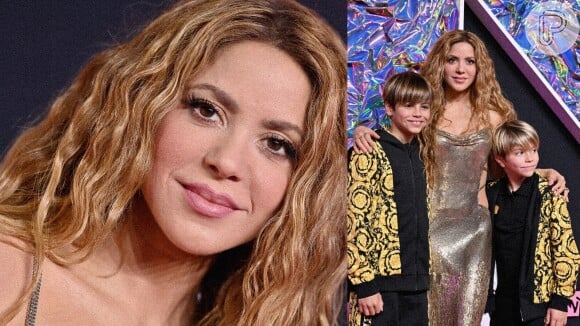 Shakira foi ao VMA2023 com os filhos e simplesmente roubou os holofotes para ela! Confira!