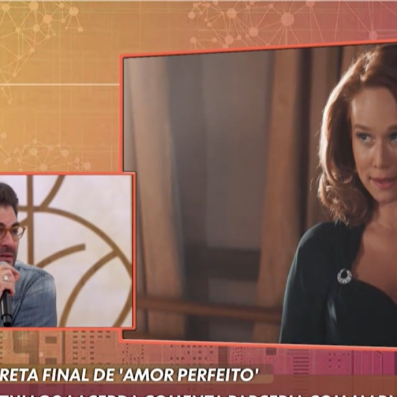 Thiago Lacerda agradece e muito parceria com Mariana Ximenes após o fim das gravações da novela 'Amor Perfeito'