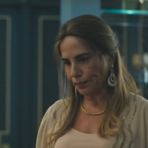 Irene (Goria Pires) tenta abrir os olhos de Antônio (Tony Ramos) no capítulo de segunda-feira, 25 de setembro de 2023, na novela "Terra e Paixão"