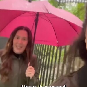 No entanto, vídeo de Claudia Raia 'revoltada' com a chuva dividiu opiniões nas redes sociais