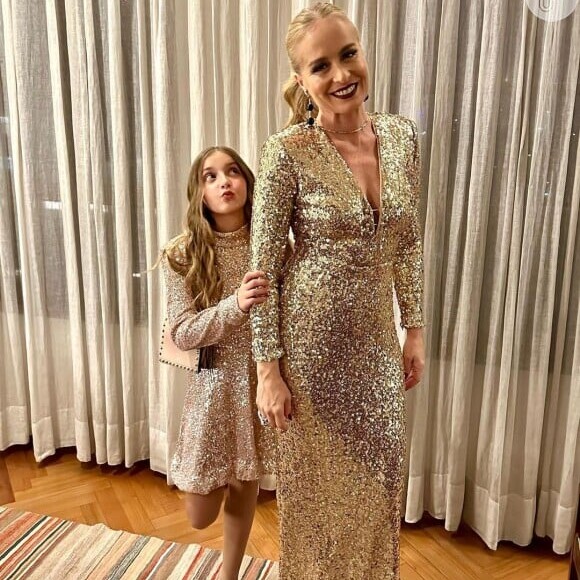 Angélica mostrou detalhes do mês de setembro com a família