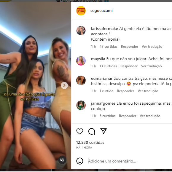 Web reage a possível confirmação de que Lexa teria traído MC Guimê e a reação princpal foi: "Reparação Histórica"