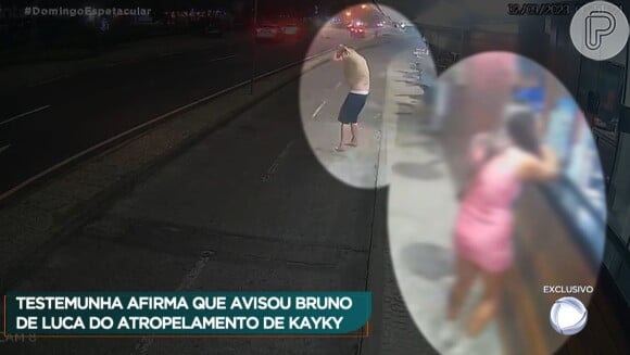 Bruno de Luca foi autuado por omissão de socorro por conta de sua postura após o atropelamento do amigo Kayky Brito