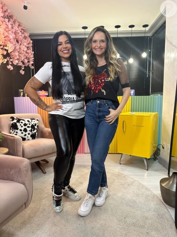Fernanda Rodrigues foi a convidada do podcast 'Vaca Cast', apresentado por Evelyn Regly, que vai ao ar nesta terça-feira (24)