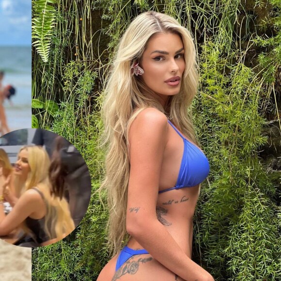 Yasmin Brunet é flagrada em mais um encontro com a família de MC Daniel