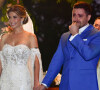 Nesta retrospectiva 2023 o casamento dos famosos começa com a ex-BBB Cacau Colucci que disse sim para o deputado Bruno Lima em janeiro