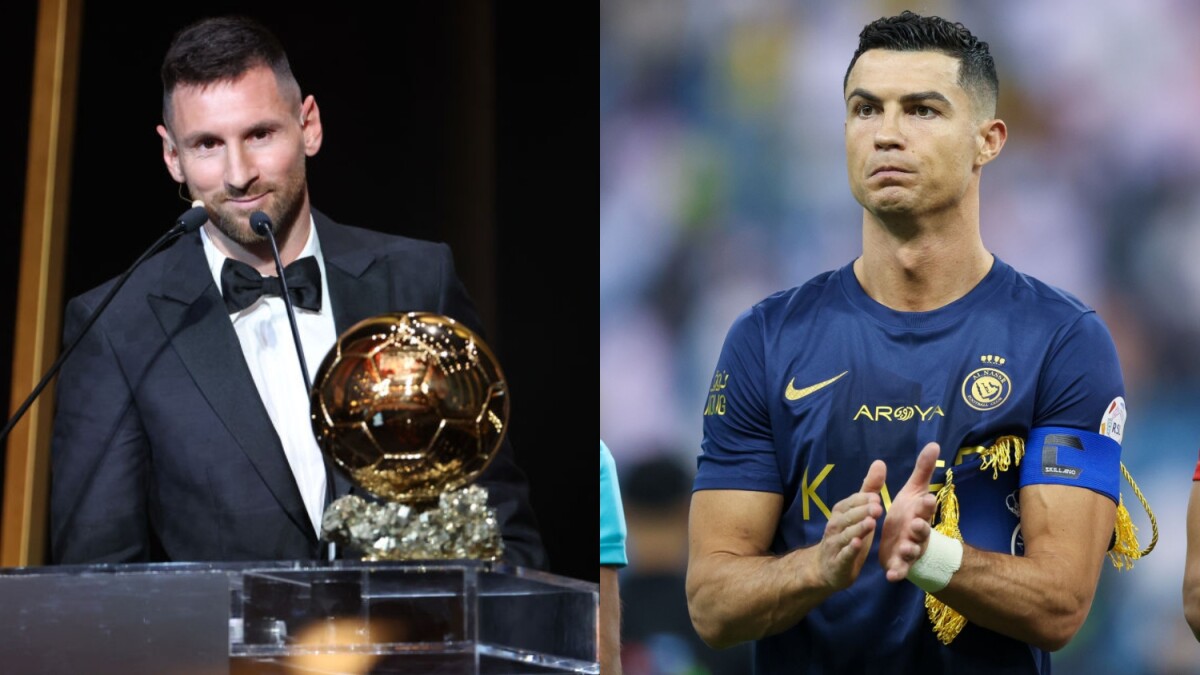 Cristiano Ronaldo ironiza Bola de Ouro de Messi; veja