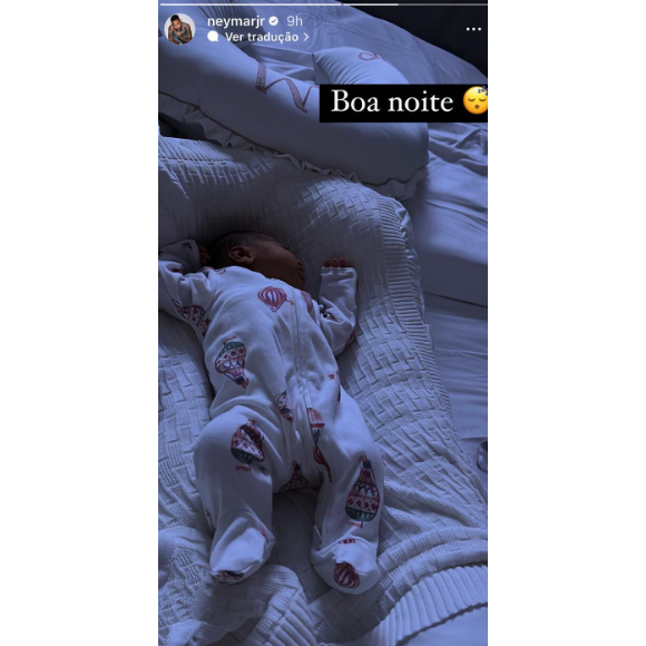 Neymar mostrou registro com a filha depois de suposta indireta de Bruna Biancardi