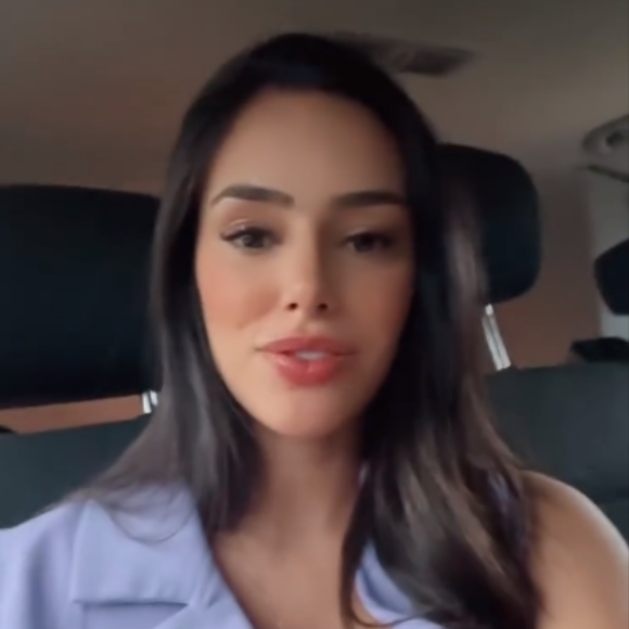 Bruna Biancardi surgiu com Mavie no colo durante viagem de carro e foi duramente criticada após acidente de Boca Rosa