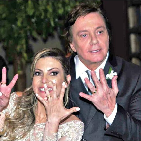 O casamento com Maria Fernanda Pascucci foi o sétimo de Fábio Jr.