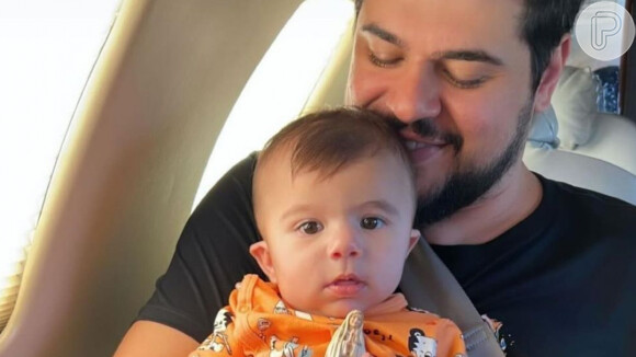Cristiano, dupla de Zé Neto, fez forte relato com cirurgia no coração do filho mais novo, Miguel, de 5 meses: 'A dor de te ver passar por tudo, é imensurável'