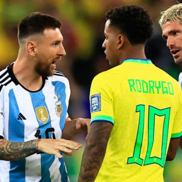 Messi é criticado após briga com Rodygo