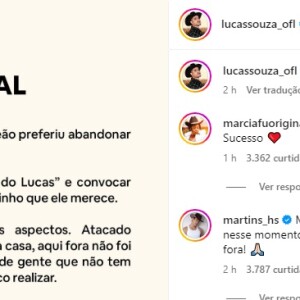 A Fazenda 2023: equipe de Lucas Souza detonou participantes do reality nas redes sociais
