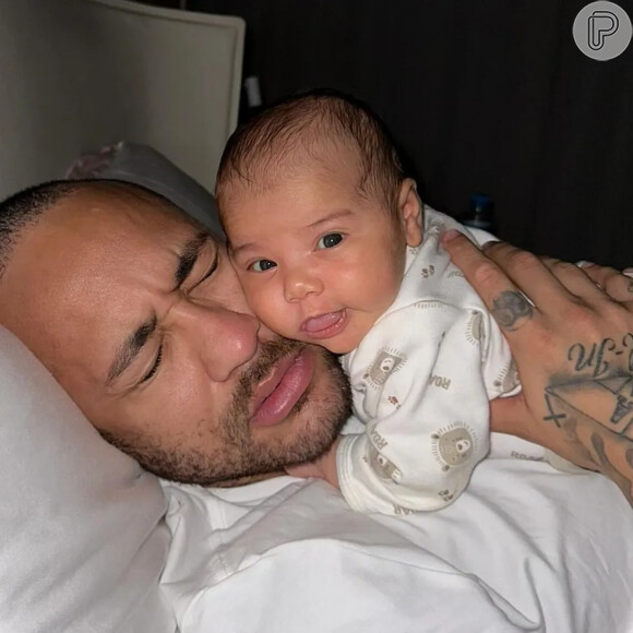 Mavie, filha de Neymar e Bruna Biancardi, completa 2 meses na semana que vem