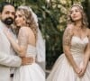 Casamento ao ar livre: Filha de Andréa Sorvetão se casa com diretor de fotografia em cerimônia de luxo