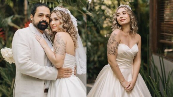 Casamento ao ar livre: Filha de Andréa Sorvetão se casa com diretor de fotografia em cerimônia para 250 convidados