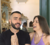 Rafa Marques e Pati Guerra mostraram no Instagram o dia que foram a igreja em Salvador marcada para acontecer o casamento