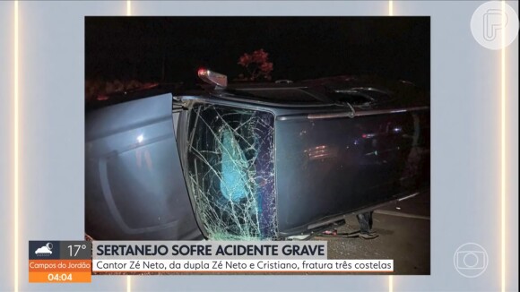Acidente do cantor Zé Neto: sertanejo segue na UTI mais de um dia após capotar seu carro ao bater na lateral de uma carreta