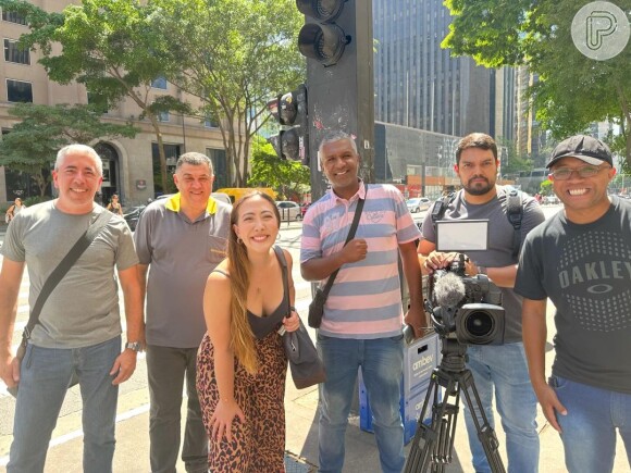 Juliane Massaoka homenageou equipe da Globo após tentativa de assalto