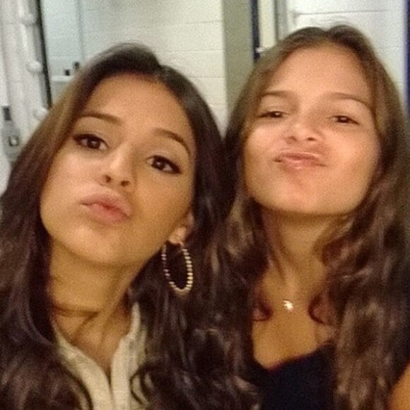 Luana Marquezine é a irmã mais nova de Bruna Marquezine e as duas demonstram companherismo desde sempre