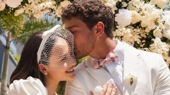 Casamento surpresa de Larissa Manoela e André Luiz Frambach emociona cunhada e sogra da atriz: 'Ganhei uma irmã'