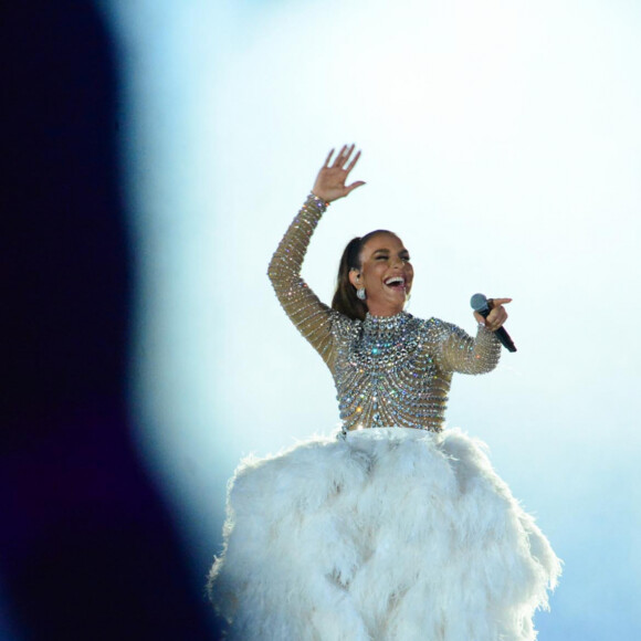Show de Ivete Sangalo no Maracanã foi palco para promover a novela 'Renascer', a próxima das 21h