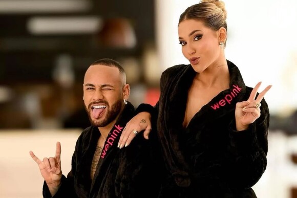 Neymar e Virginia fecharam contrato e ele virou sócio da WePink, empresa da influenciadora