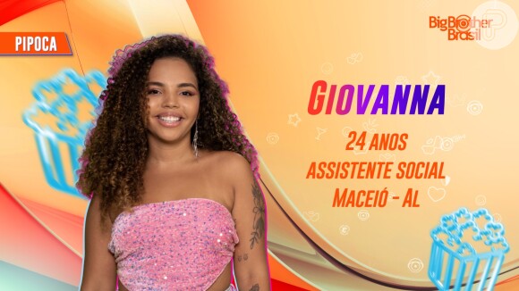 BBB 24: Giovanna é assistente social