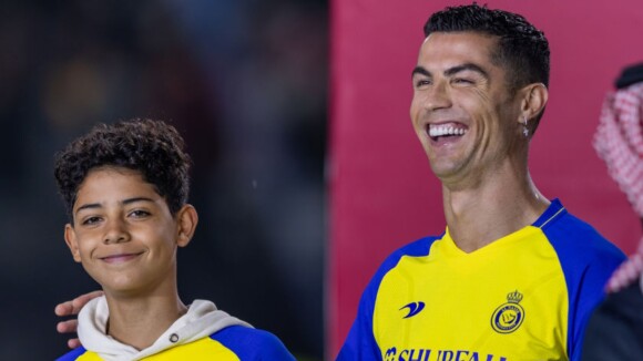 Semelhança chocante! Cristiano Ronaldo adolescente é comparado ao filho mais velho e foto impressiona
