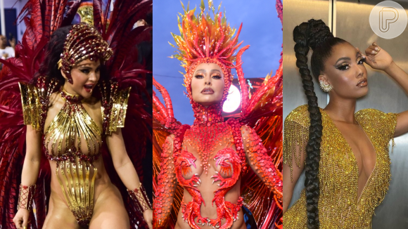 Carnaval 2024 em São Paulo! Quem são as rainhas de bateria confirmadas na festa? Conheça a lista!