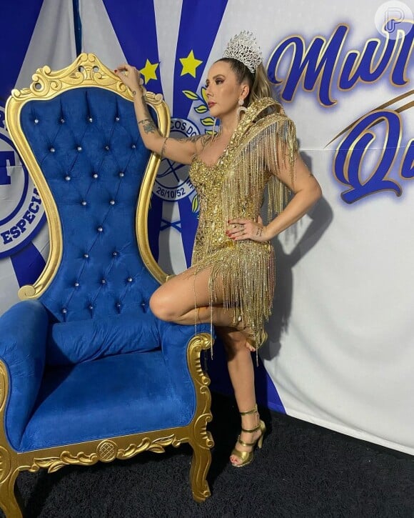 Carnaval 2024: a rainha de bateria da Acadêmicos do Tatuapé é Muriel Quixaba