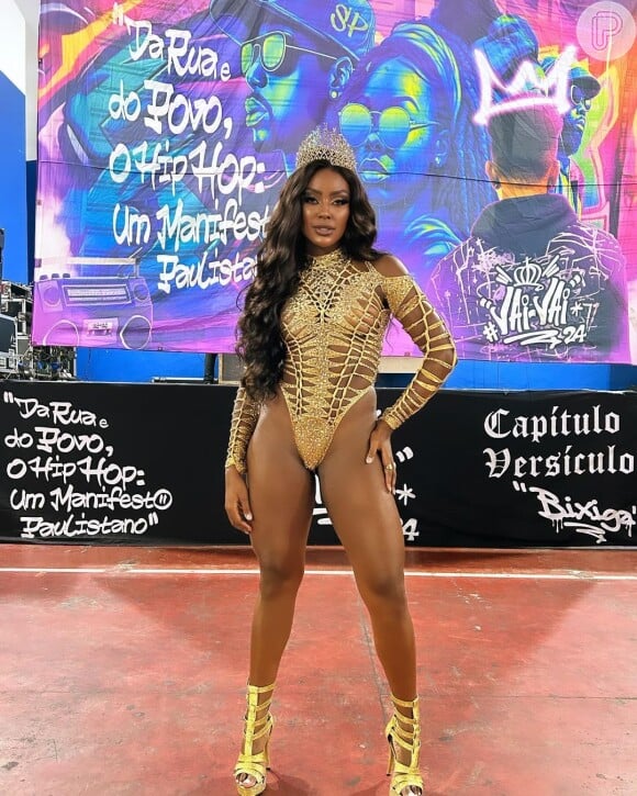 Carnaval 2024: a rainha de bateria da Vai-Vai é Madu Fraga