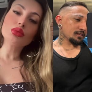 Novo vídeo pornô? Andressa Urach publica foto com Pistolinha e revela novidade: 'Pela porta dos fundos'