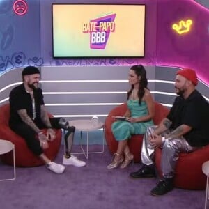 'BBB 24': Thais Fersoza e Ed Gama amenizaram a conversa com Vinicius, segundo internautas