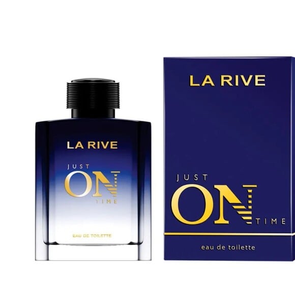 O perfume Just On Time da La Rive pode ser encontrado por R$ 74 no site Beleza na Web