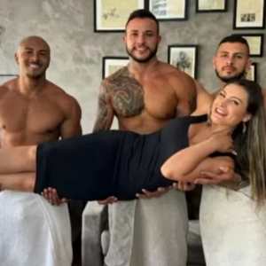 Ton Fernandes, Igor Gomes e Lucas Matheus foram os atores e modelos escolhidos para o vídeo de sexo com Andressa Urach.