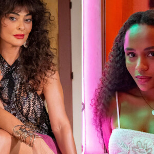 Na novela 'Renascer', Maria Santa (Duda Santos) entenderá tudo sobre sexo e beijo com explicação de Jacutinga (Juliana Paes).