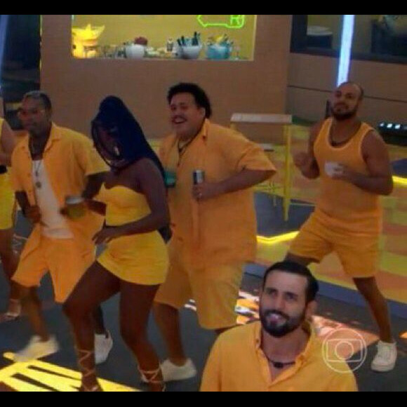 Brothers se animaram ao som de Thiaguinho no 'BBB 24'